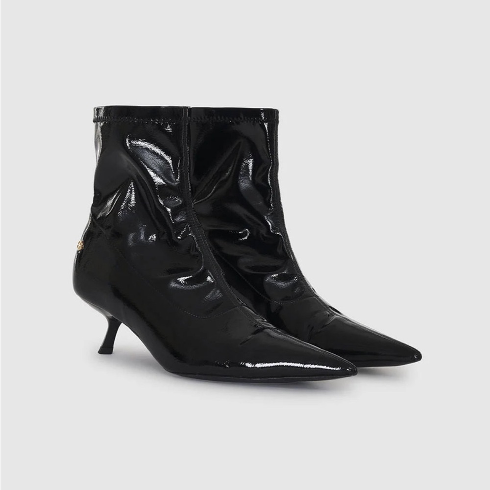 ANINE BING High Shine Hilda Boots NWT size 37
